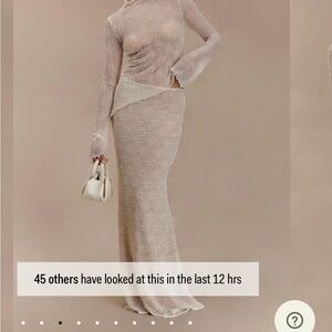 Elegant Sheer Cream Set- Meshki